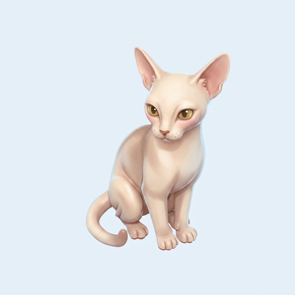Abyssinian boyalı