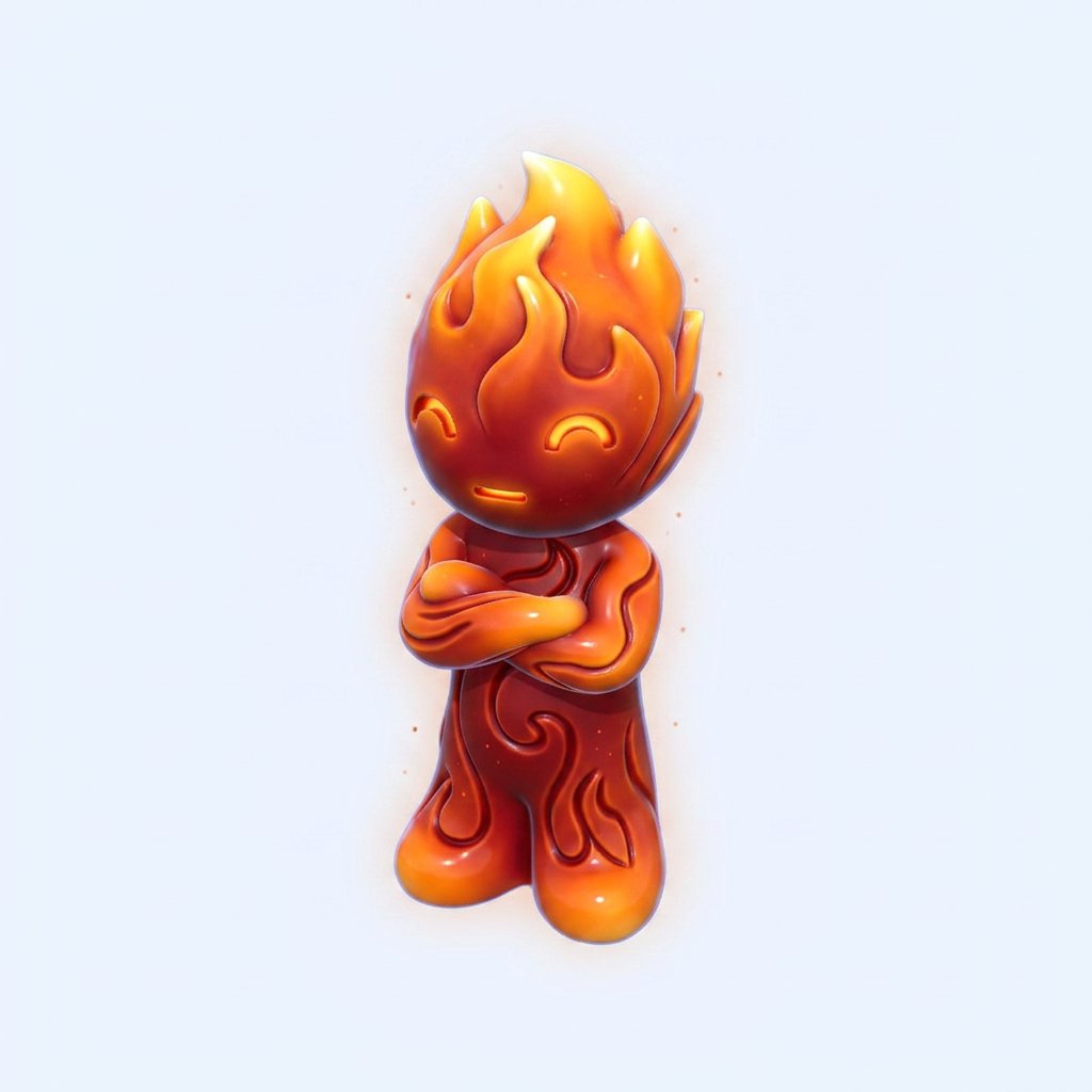 Fire Man — Renklendirilmiş