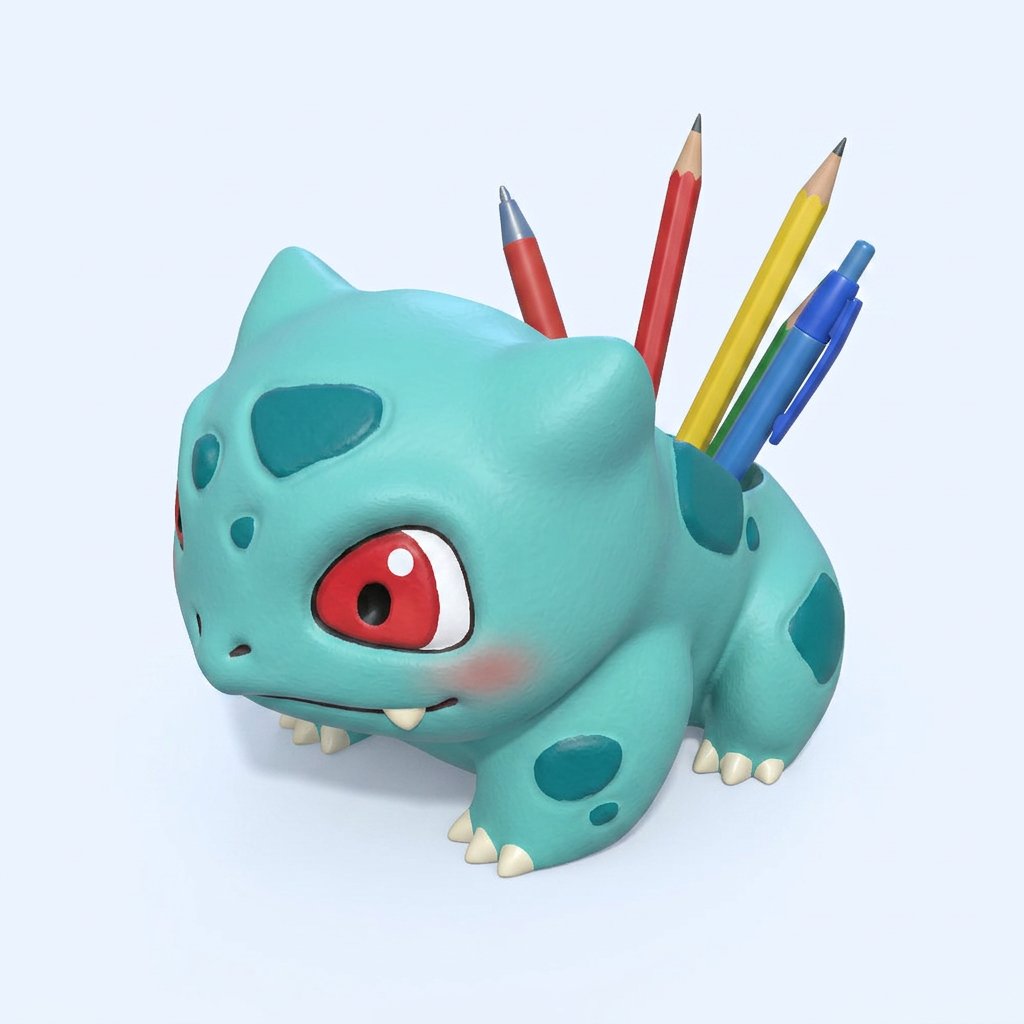 Bulbasaur (Pot) boyalı